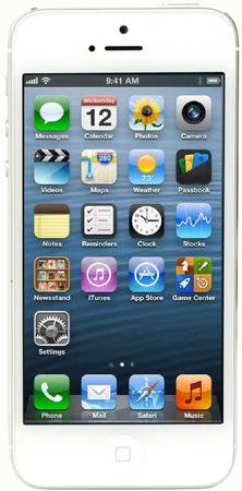 Смартфон Apple iPhone 5 32Gb White & Silver - Шатура