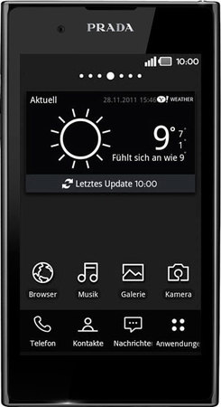 Смартфон LG P940 Prada 3 Black - Шатура