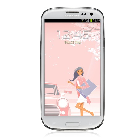 Мобильный телефон Samsung + 1 ГБ RAM+  Galaxy S III GT-I9300 La Fleur 16 Гб 16 ГБ - Шатура