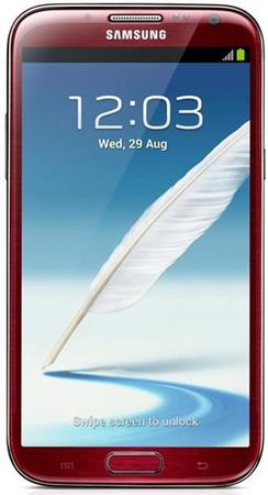 Смартфон Samsung Galaxy Note 2 GT-N7100 Red - Шатура